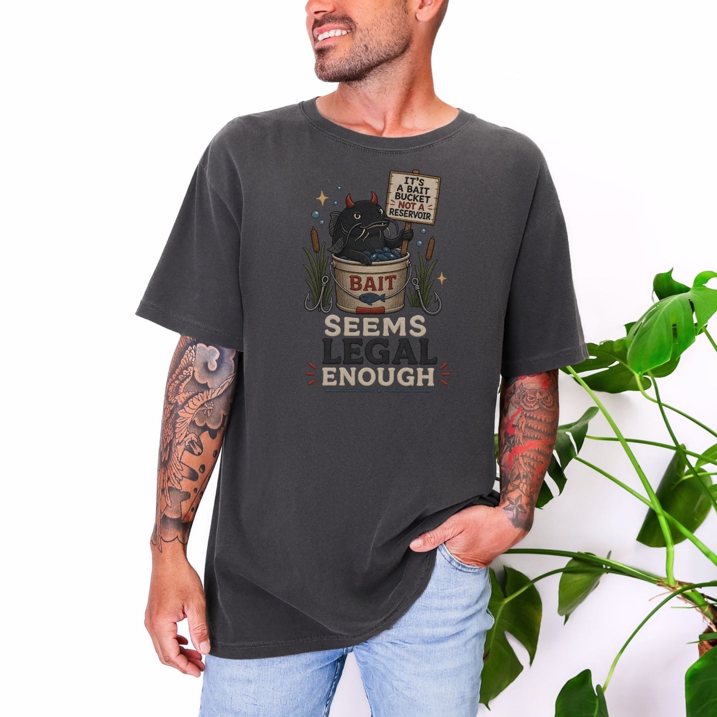 The 'Seems Legal Enough' Angler T-Shirt