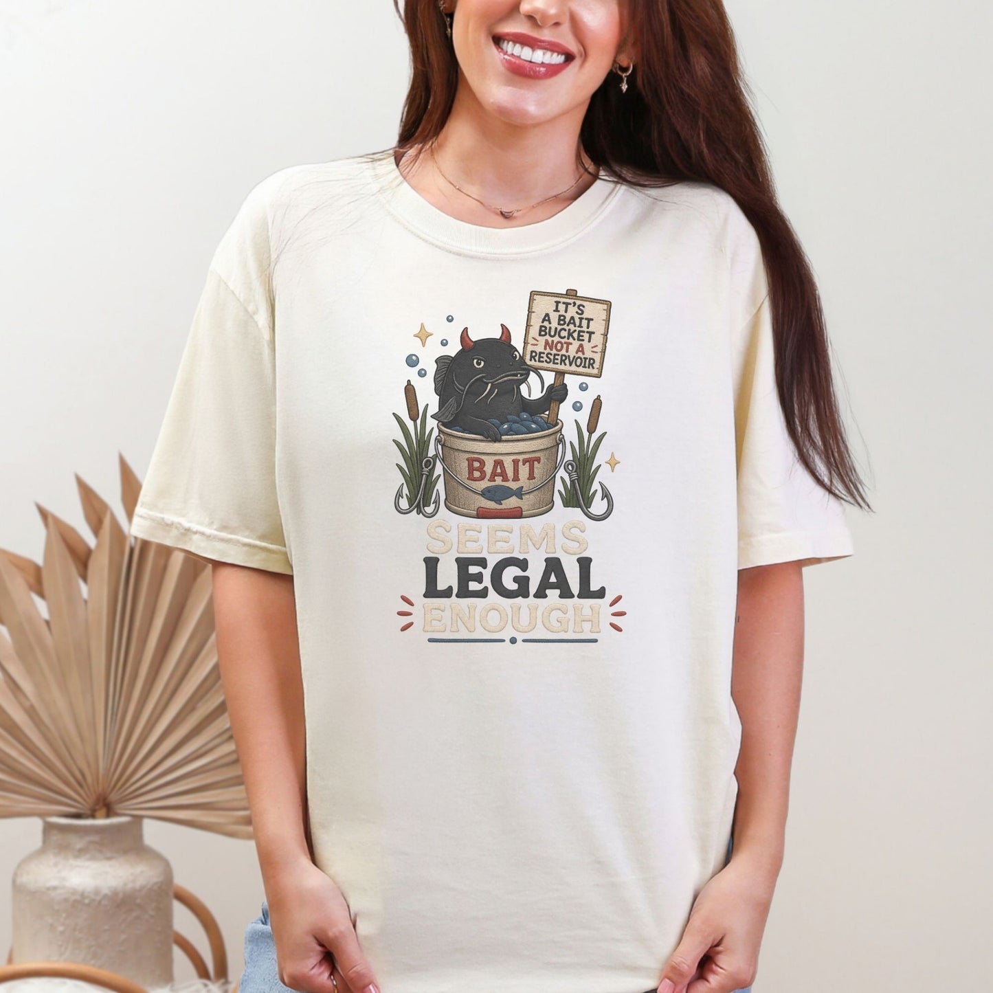 The 'Seems Legal Enough' Angler T-Shirt