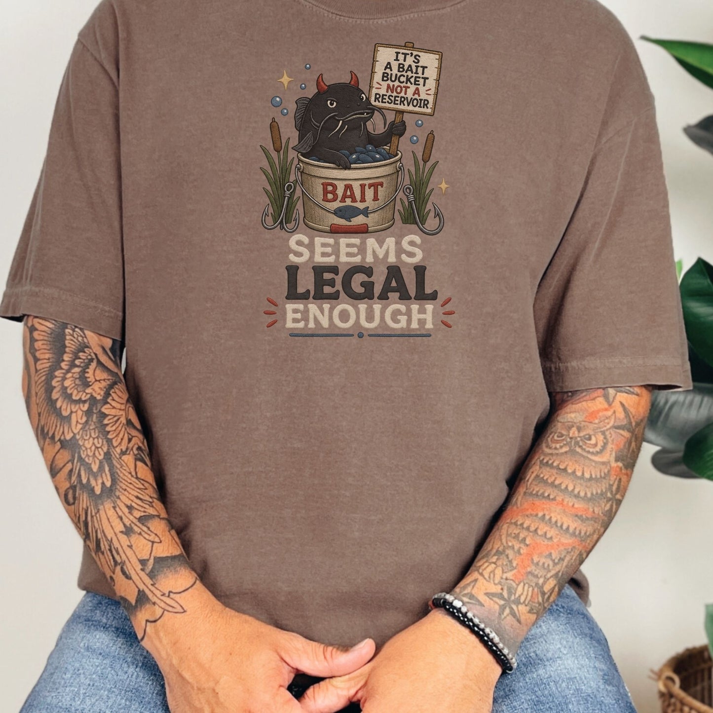 The 'Seems Legal Enough' Angler T-Shirt